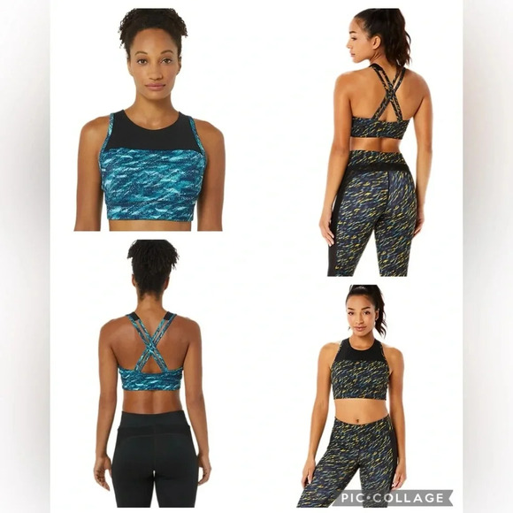 NEW 2 Set of WOMEN'S KATE STRAPPY Asics Sports Bras size LARGE #1331 - Picture 1 of 12